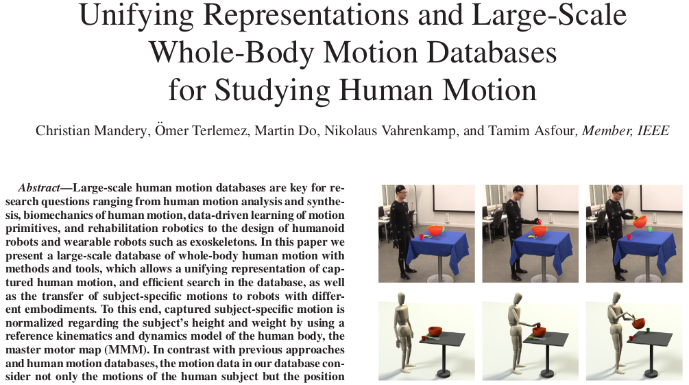 body motion research